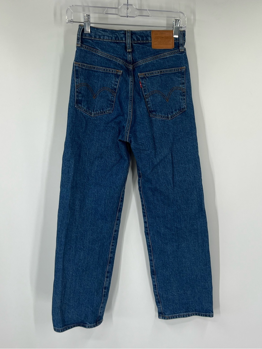Levi’s Ribcage Straight Button Fly Jeans High Rise - Picture 5 of 8